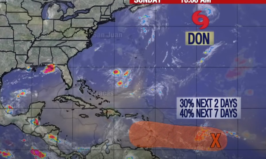 Hurricane Don Emerges as First of the Season, NHC Monitors Second System Headed for the Caribbean