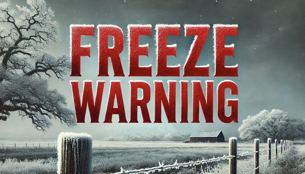 Breaking News: Central California Freeze Warning – Temperatures to Plummet to 28°F