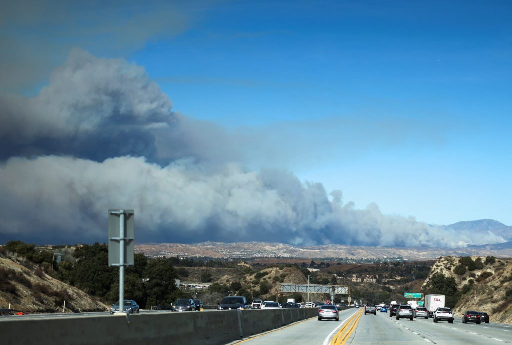 Wildfire Chaos: Hughes Blaze Near Los Angeles Sparks Mass Evacuations!