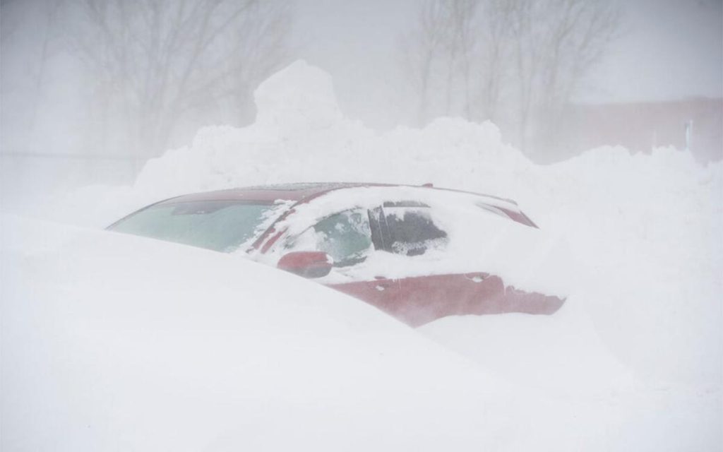 Western New York Snowstorm Alert: 12 Inches of Snow and 60 mph Winds Slam I-90