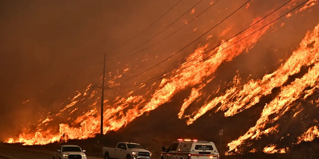 Los Angeles Wildfire Shuts Down I-5: Hughes Fire Forces Evacuations