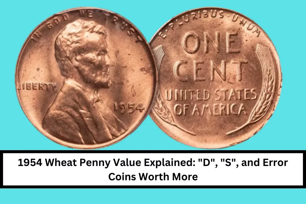 1954 Wheat Penny Coin Value (Errors List, “D”, “S” & No Mint Mark Worth)