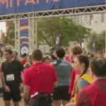 Thousands of people participated in the Miami Marathon, and a runner finished in less than 3 hours