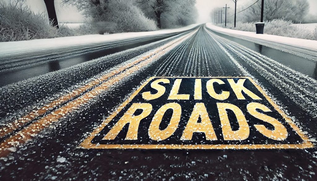 Hidden Danger! Black Ice and Slick Roads Threaten Drivers in Illinois and Indiana This Morning