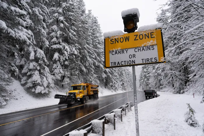 Travel Nightmare Ahead? Up to 6 Inches of Snow Could Snarl Mountain Roads