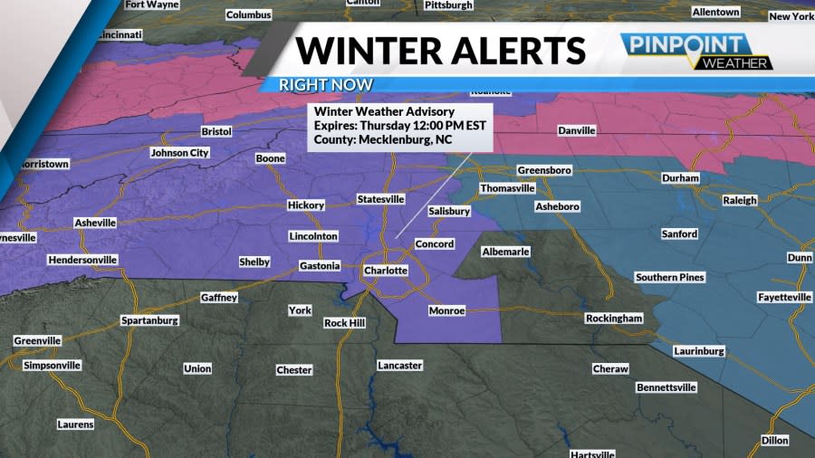 Snow, Ice, and Freezing Rain: How the Winter Storm is Shutting Down Schools Across Charlotte