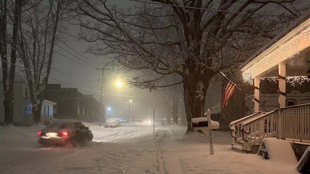 Heavy Snow and Icy Roads: Winter Weather Advisory Extended as Travel Hazards Grip New York and Vermont