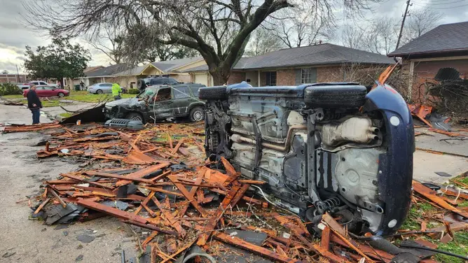 Severe Weather Emergency: Houston Faces Destructive Storms!