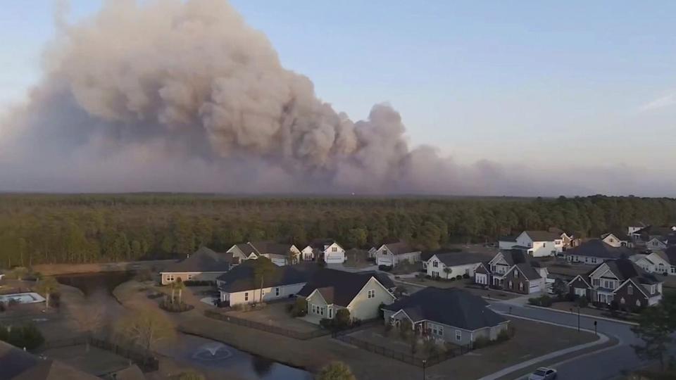 Wildfires Explode Across South Carolina – Thousands Ordered to Evacuate!