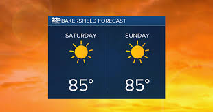 Bakersfield Forecast: Sunny and Warm Weekend Before Rainy Days Roll In!