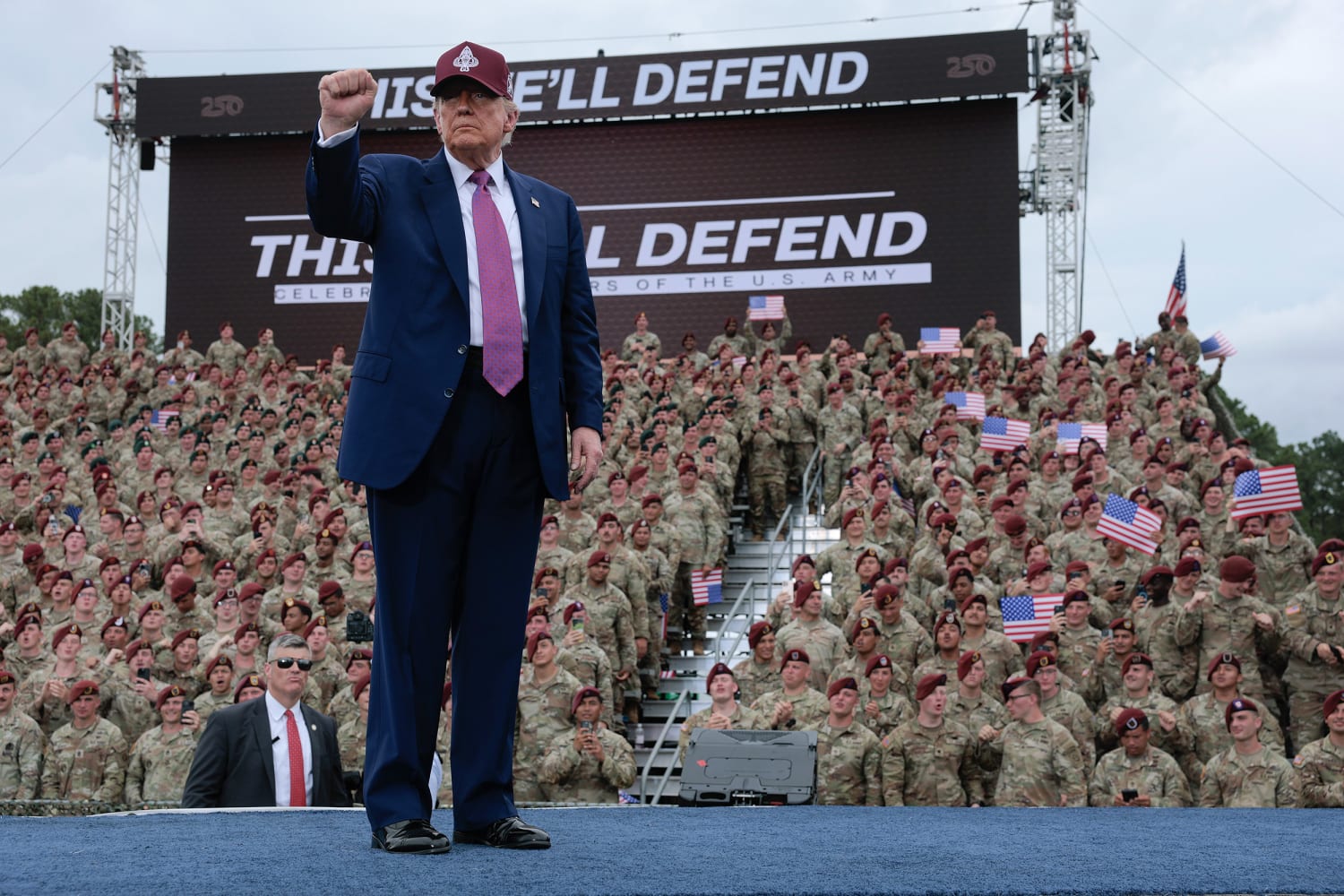 Trump Merch Sparks Military Uproar: Fort Bragg Under Review After Political Sales at Speech Event