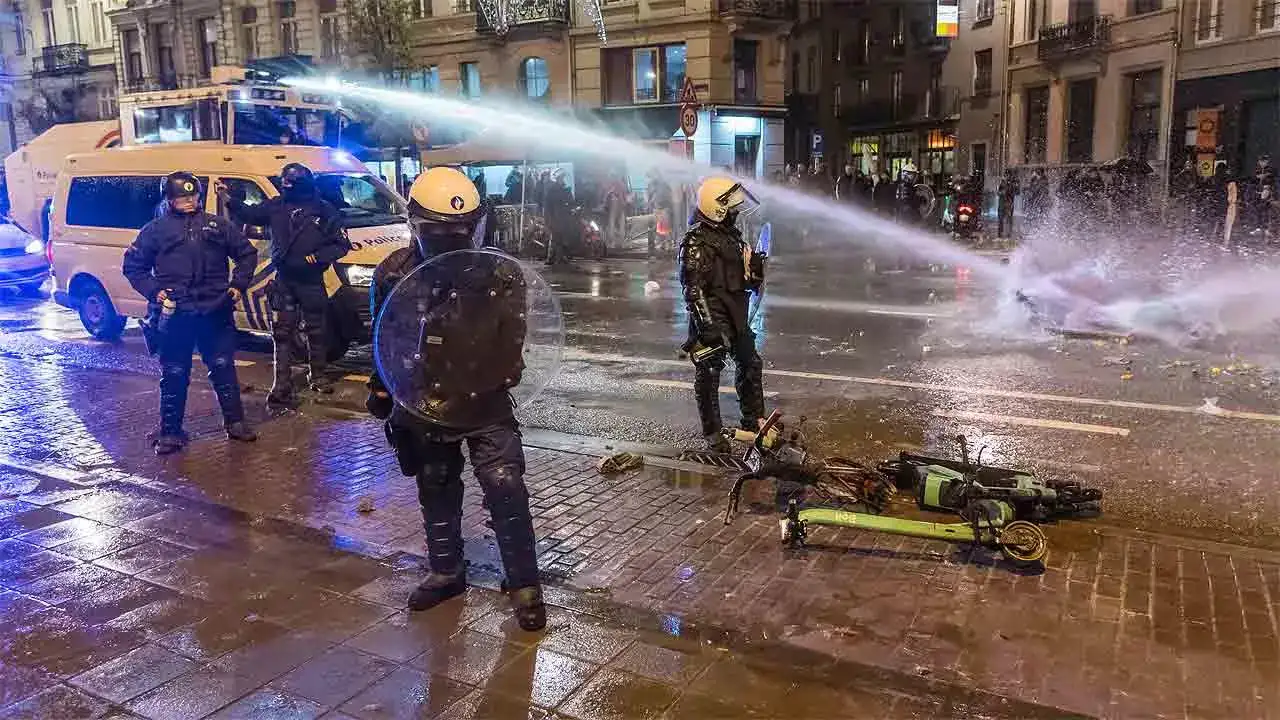 Violence Erupts at FIFA Event: 10 Arrested After Throwing Drinks and Spitting at Cops