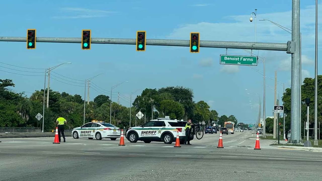 Motorcyclist Killed in Crash With Pickup Truck on Southern Boulevard in West Palm Beach