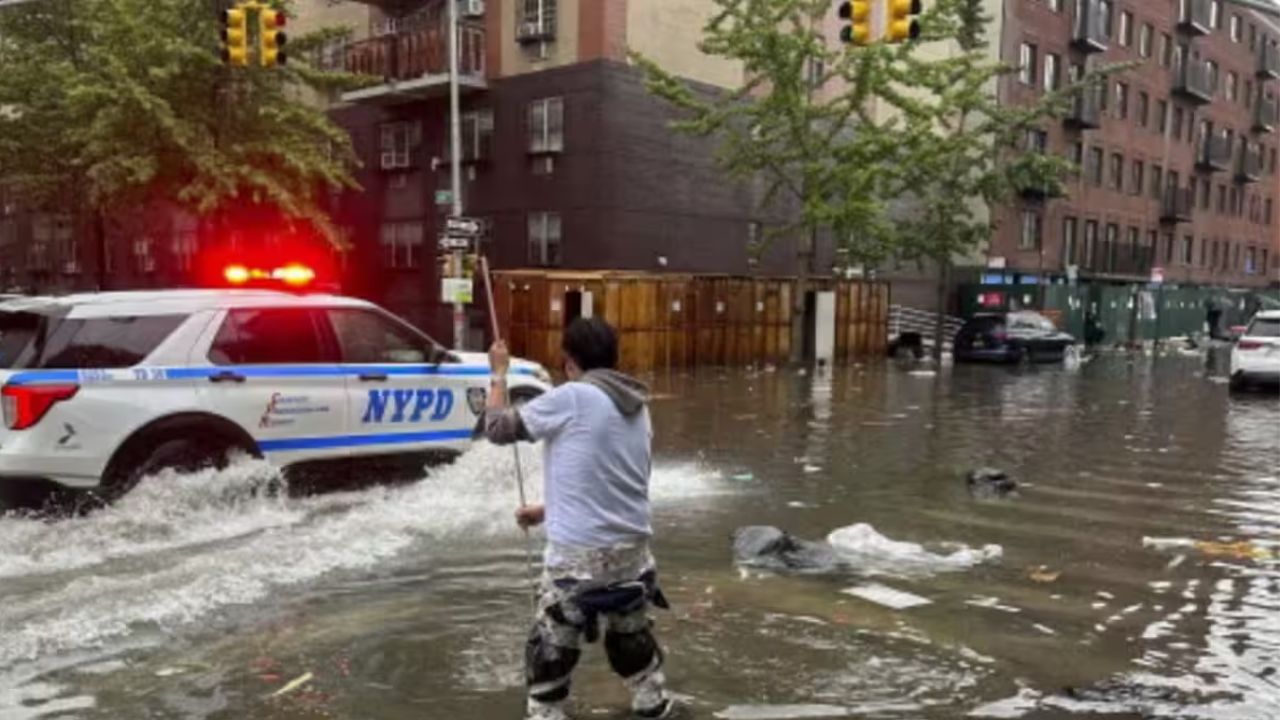 New York Records Its Worst-Ever Two-Day Rainfall as Flash Floods Trap Drivers, Trigger Dozens of Water Rescues